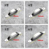 100个不锈钢拉手明装 加厚拉手 柜门橱柜抽屉拉手窗户木门房门老式