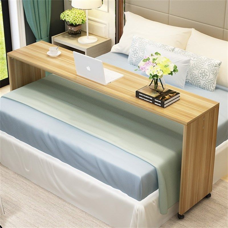 多功能学习可移动跨床桌子笔记本床上电脑桌懒人桌双人桌床边包邮