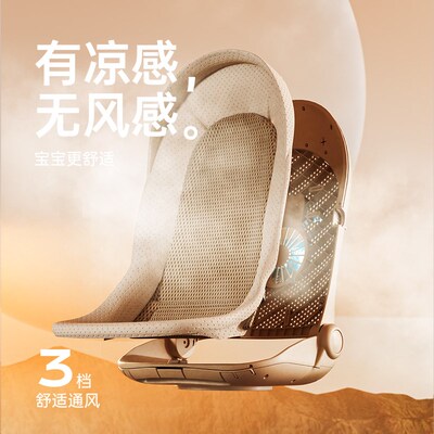 维尼可遛娃神器Q11可坐可躺高景观婴儿推车智能控温轻便折叠溜娃