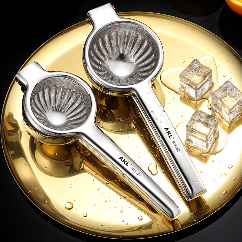 304不锈钢手动榨汁机家用石榴橙子柠檬水果小型便携学生榨汁神器