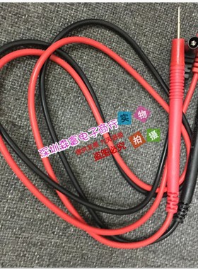 数字万用表笔表棒 表笔20A10A测试线特尖表笔 电桥夹子测试夹子