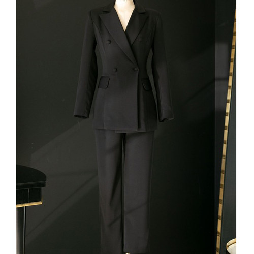 小西装女洒脱修身显瘦气质外套春秋新品时尚白领显瘦职业西服套装