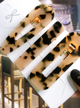 35 Styles 2/3pcs Hair Clip Set Acetate Hairpin Women Hair Ac