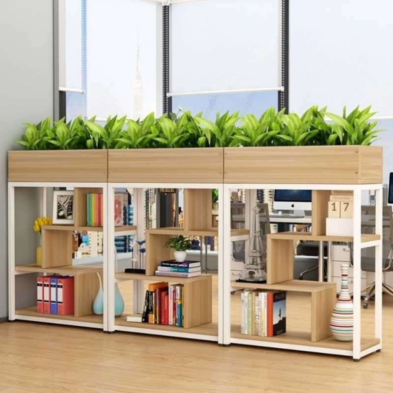 。厅隔断置物架办公室装饰客架饭厅创意屏风花架落地工业风展示架