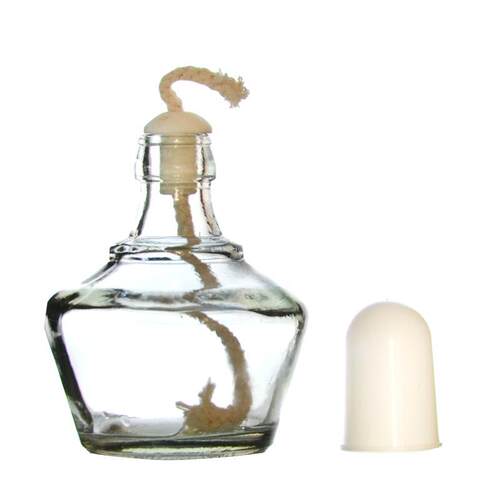 好货玻璃酒精灯加热套装加厚防爆25ml60ml150ml250ml灯芯灯帽三脚