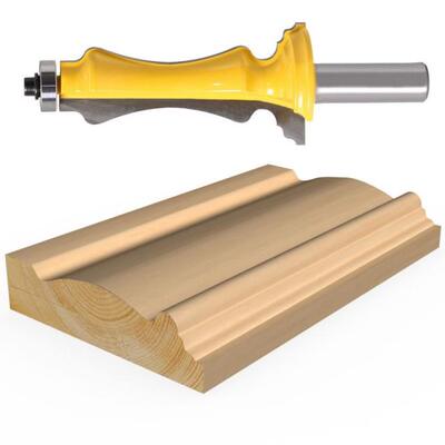 极速1PC Door & Window Casing Router Bit - 1/2 12mmShank Line