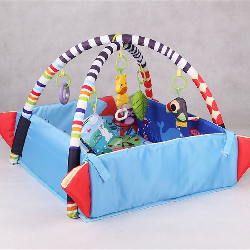 婴儿健身架爬行毯游戏毯宝宝母婴多功能益智早教游戏健身架满月礼