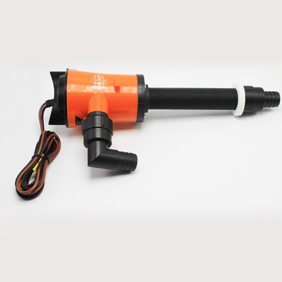 12V 350GPH 3/4房车 潜水泵 船用泵海洋软管 游船游艇渔船皮划泵