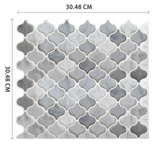 Self Adhesive mosaic tiles back baffle Bathroom Kitchen Ethy