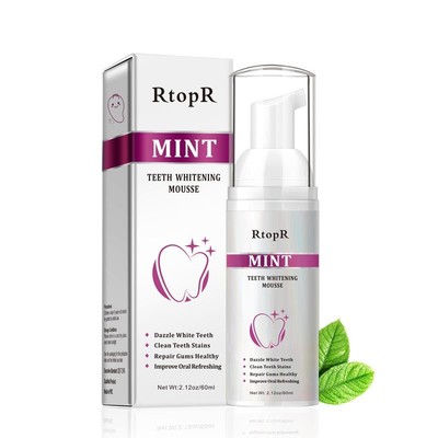 新品Teeth Mousse Cleansing Whitening Mousse Removes Stains