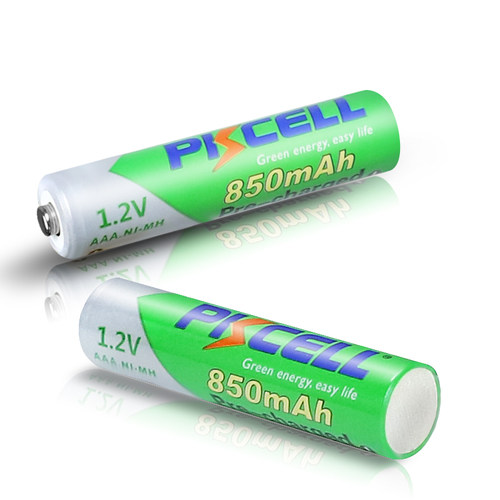 好货12pcs PKCELL AAA Battery 1.2V 850mah NI-MH AAA Rechargea