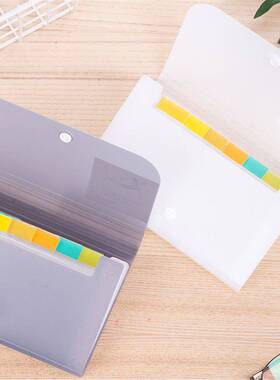 极速1pc Plastic A6 File Folder Document Organizer Receipt Fi