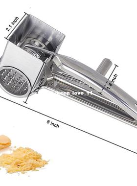 New Rotary Cheese Grater Stainless Steel Cheese Slice