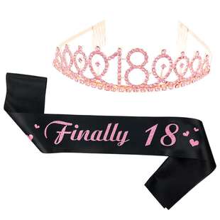 Headband Band Set Etiquette Birthday Strap