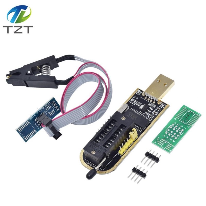 TZT CH341A 24 25 Series EEPROM Flash BIOS USB Programmer Mod