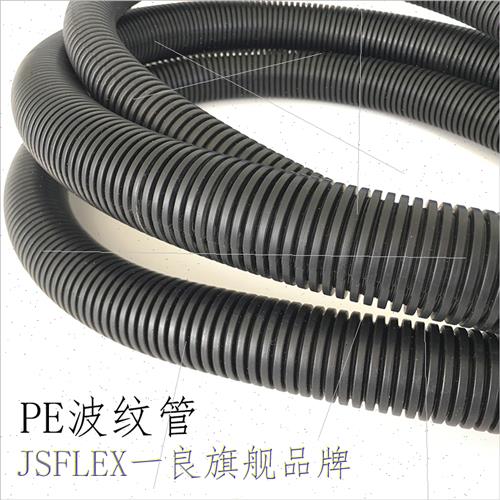 好货加厚PE波纹管黑色 穿线塑料电工套管 电线软管Q保护管螺纹管