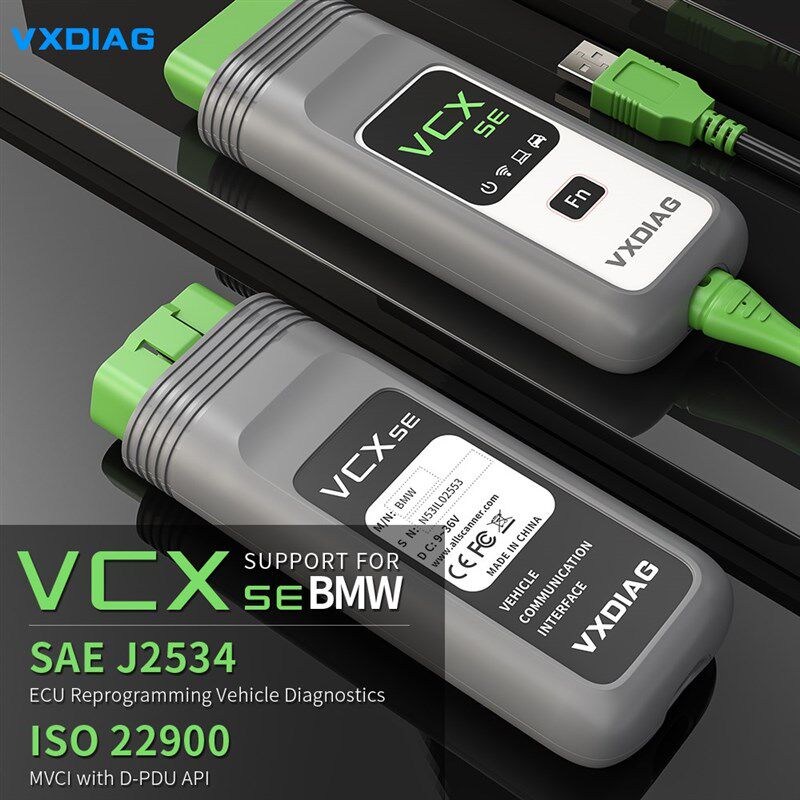VXDIAG VCX SE For BMW obd2 Scanner car diagnostic ICOM A2 A