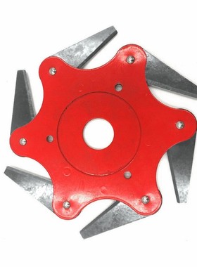 6 Blade Manganese Steel Razor Mower Grass Trimmer Head
