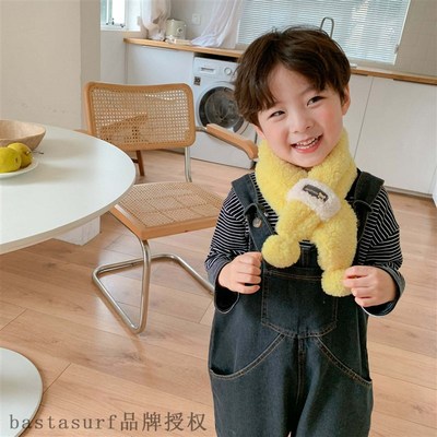 2021 Japan and South Korea simple color leather label child