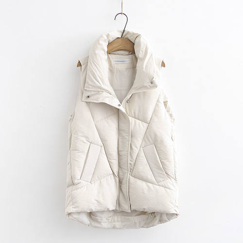 好货Plus size Winter Down Puffer Vest Women Casual All-match