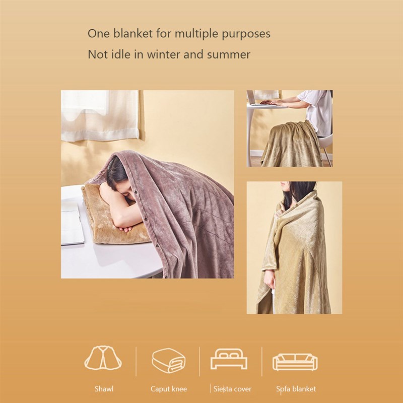 Soft Electric Heating Blanket Household Supplies USB 5V