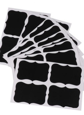 Kitchen accessories blackboard sticker label rewritable chal