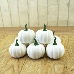 Artificial Pumpk DIY 8Pcs Fruits Foam Fake Ornamen Halloween