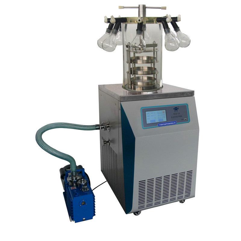 厂家销售立式压多歧管压盖型加工定制Xinyi-12冷冻干燥机