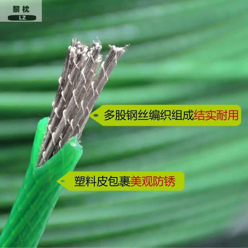刚丝线钢线钢索绳细晒晾衣绳子不锈钢钢丝绳葡萄架2/3/4/5/6/8/mm