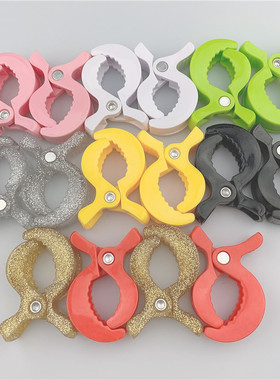 2pc/lot Baby Colorful Car Seat Accessories Plastic Pushchair