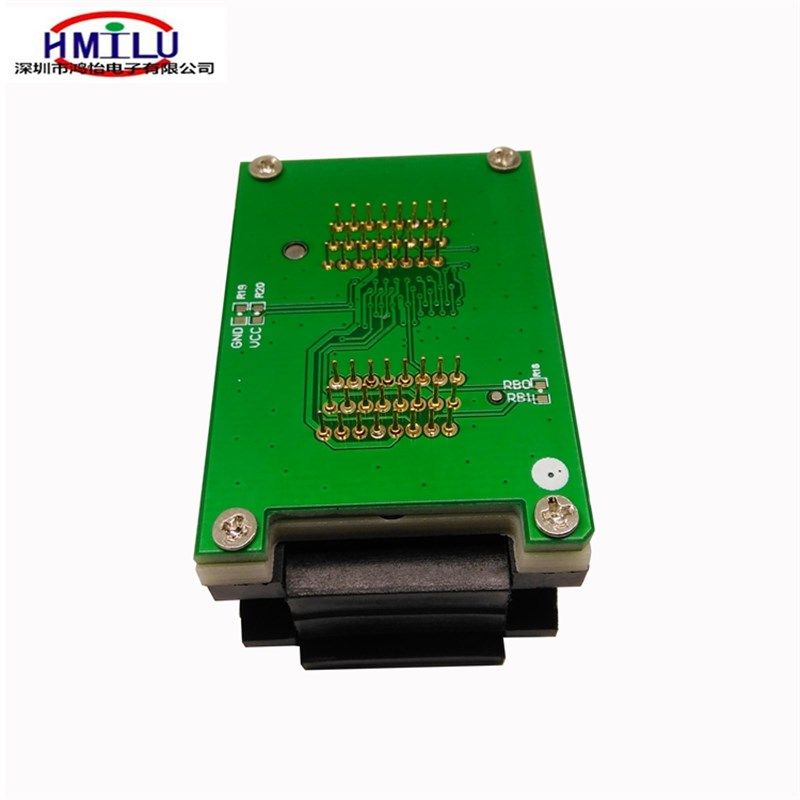 大小SD测试座dip48翻盖探针测试座手机SD卡芯片测试座 IC flash