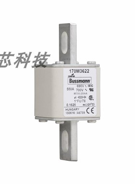 170M3622 巴斯曼直流熔断器保险丝底座熔断丝低压陶瓷熔断体全新