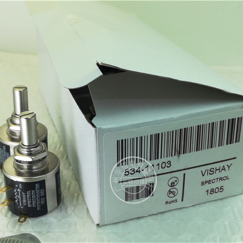 534-11103 100R200R 500R1K 2K 5K 10K20K 50K100K多圈线绕电位计