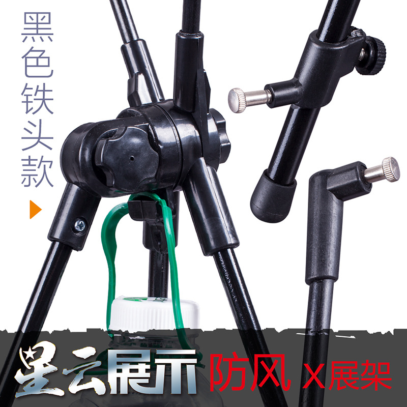 加厚户外防风X展架海报架60x160 80x180易拉宝广告架带挂钩展架