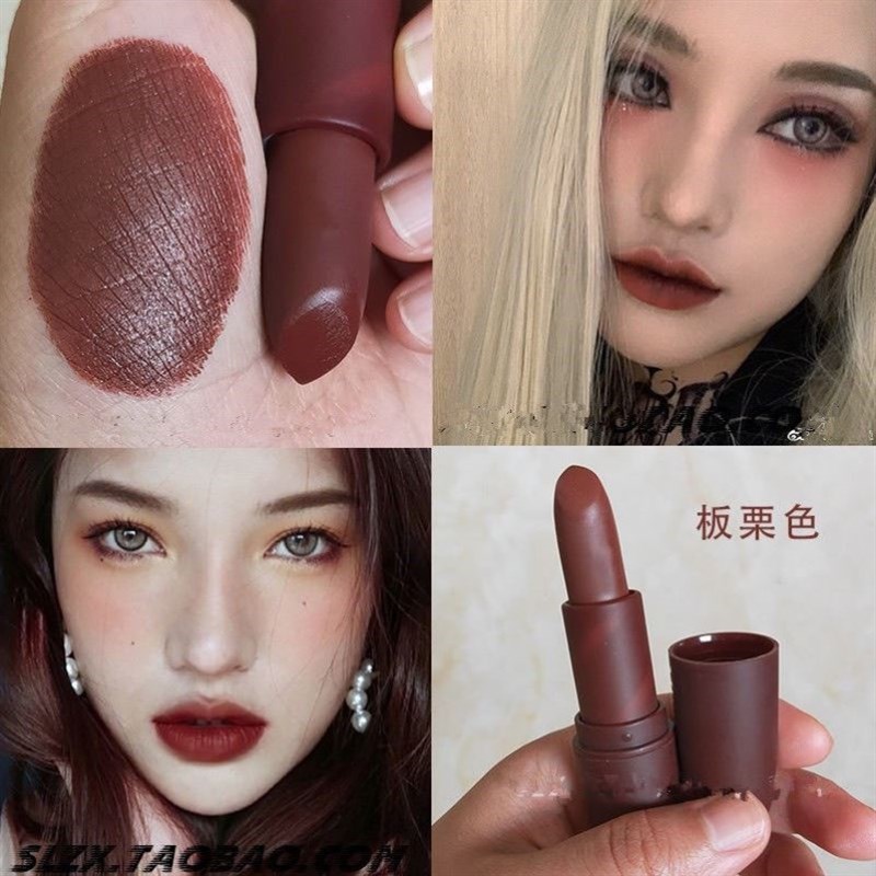 Lipstick Set Dual-Use Lip Liner Set Rotating Waterproof