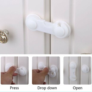 6/10pcs Child Safety Plastic Cabinet Lock Baby Protection Fr