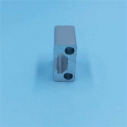 1020导轨工业铝挤型材料10*20双孔单水槽自动化设备材料流水线型