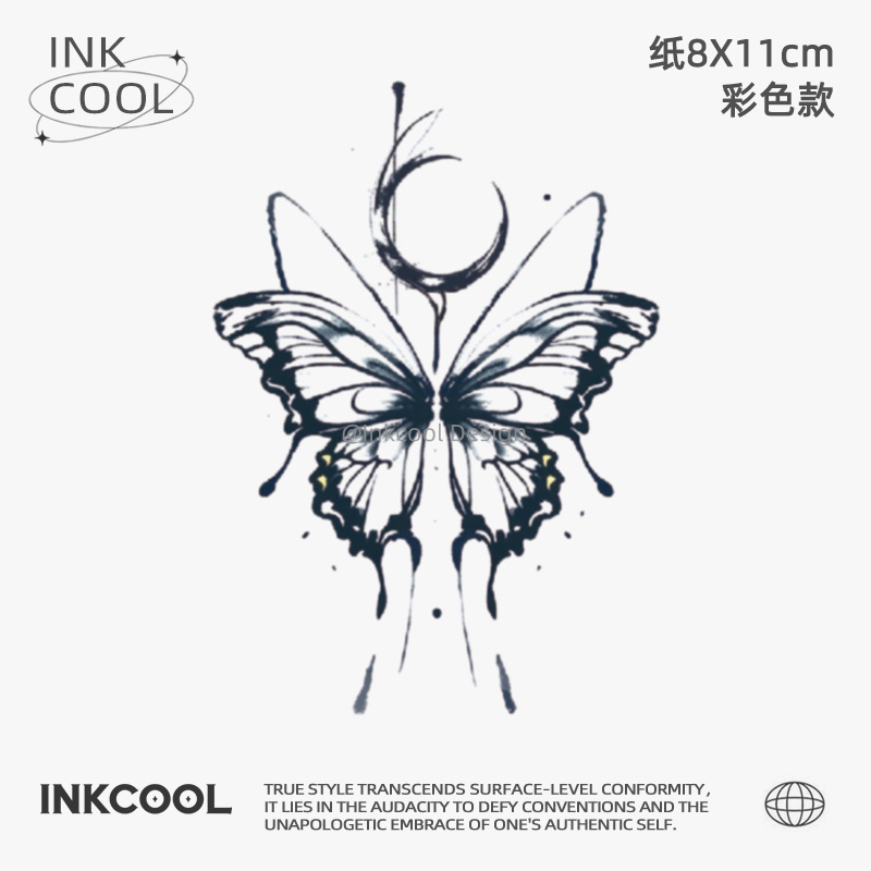 INKCOOL防水防汗保持久纹身贴