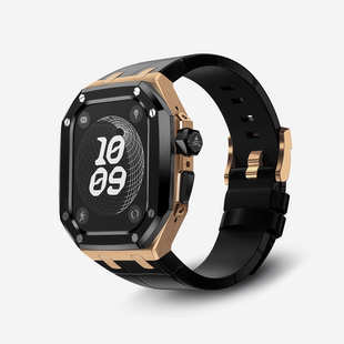 清歌適用AppleWatchUltra2表殼一體表帶AppleWatch改裝 Ultra改造高端iWatchUltra夏天蘋果手表帶保護殼套49mm