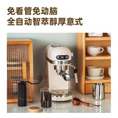 Petrus/柏翠 PE3366式咖机柏翠336啡6小白醒意醒浓缩家用小泡PE33