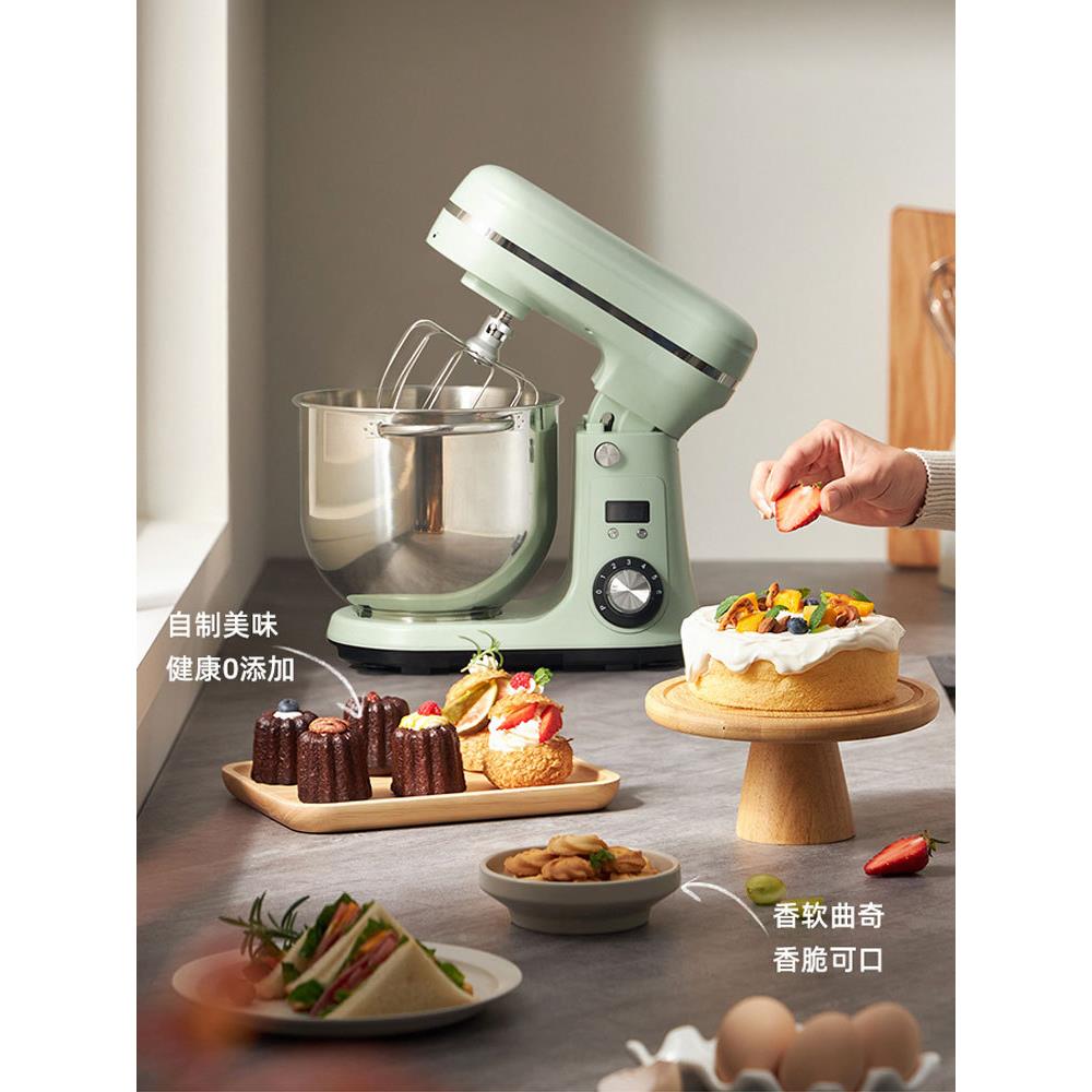 柏翠P机E4633家厨师全自用动多功能搅拌PE4633面包小型揉面和面机