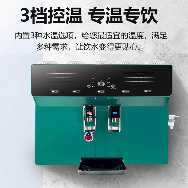 净水器家用饮O能三档调智温加热一体机R反渗透过滤615纯直水机