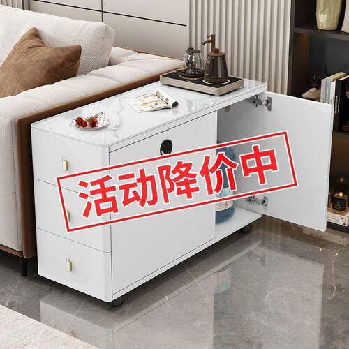 沙hk9发边柜侧边柜客厅用方48927几轻奢侧边储桌子简家约现代角物