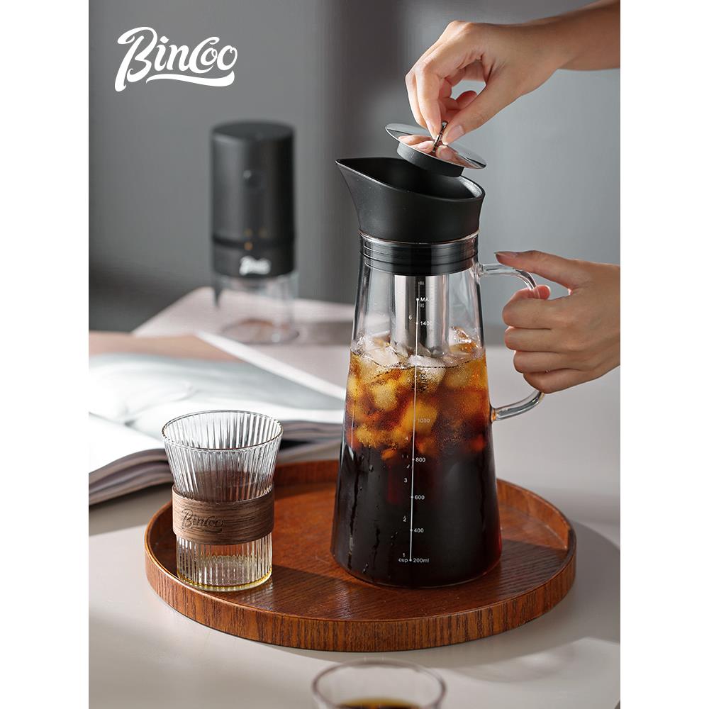 德国精装进口冷萃壶家玻璃咖壶大容量过滤萃取壶冲泡器具冰滴