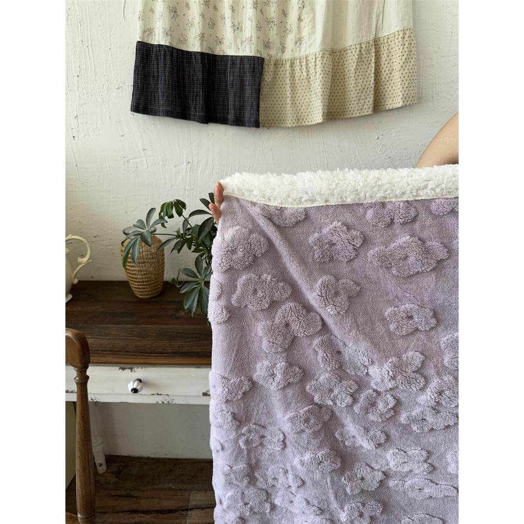 梨梦 ins提花牛奶绒毛毯羊羔绒沙发盖毯珊瑚绒办公室午睡披肩毯子,床上用品,休闲毯/毛毯/绒毯,淘宝优惠券,粉丝福利购,淘宝优惠卷