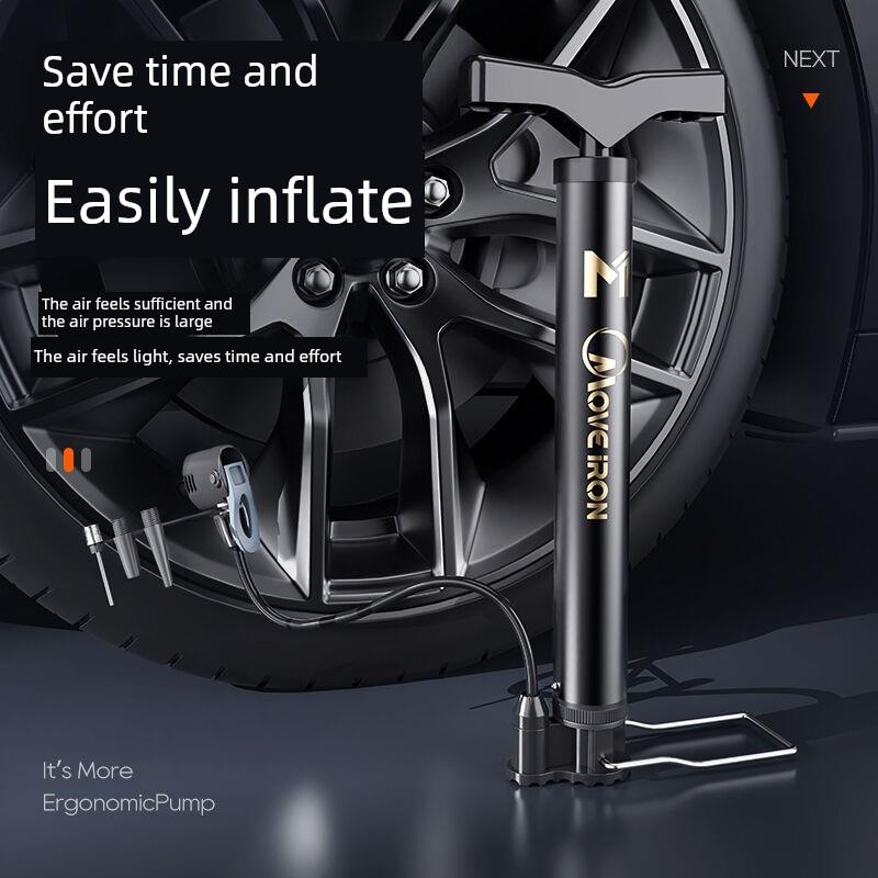 魔轮（Moveiron）打气筒自行车高压充气泵气筒电动车摩托车篮球足