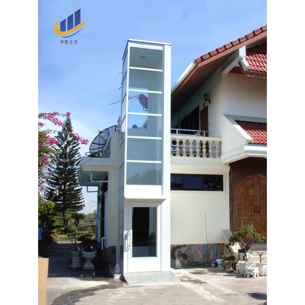 家用电梯三四五层别墅室外加装电梯简易室内户外观光升降液压电梯