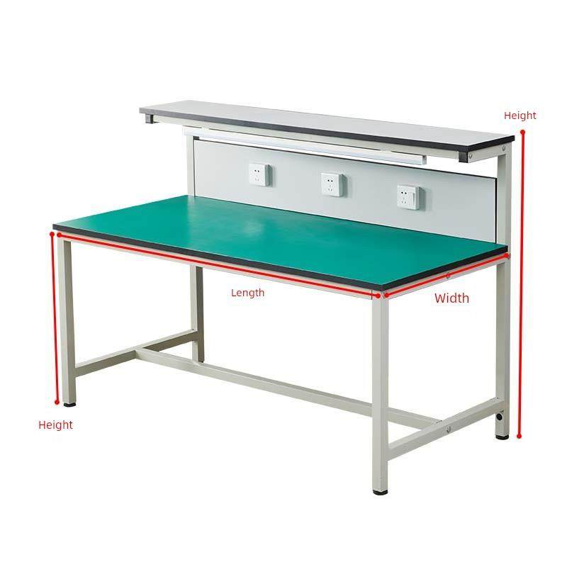 车间防静电工作台工厂装配线检验台实验室带轻型双层工作台的手机