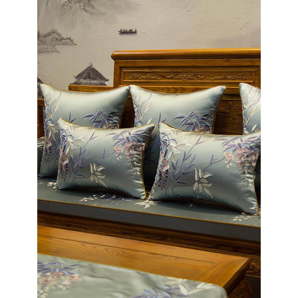 中式红木沙发坐垫实木家具罗汉床座垫罩套太师椅圈椅茶椅防滑椅垫,居家布艺,沙发垫,淘宝优惠券,粉丝福利购,淘宝优惠卷