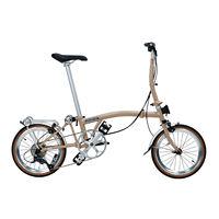 CRANSTON R9 Three-fold Adult ultra-light Portable urban retro parent-child small Bu Guo Bu folding bicycle thumbnail 6